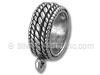Silver 3 Twisted Rope Finding Ring