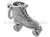 Sterling Silver Roller Skates Charm