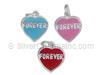 "Forever" Enamel Heart