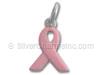 Pink Enamel Awareness Ribbon