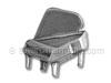 Grand Piano Charm