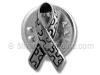 Sterling Silver Puzzle Ribbon Autism