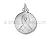Awareness Ribbon Disc Charm