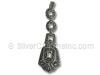 Marcasite Lariat Pendant