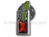 Silver, Enamel Bloody Mary Pin