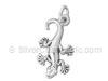 Sterling Silver Gecko Charm