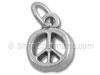 Sterling Silver Small Peace Charm