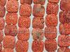 6mm Red Sponge Coral Beads