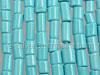Man Made Cylinder Turquoise Beads