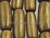 8mm Natural Golden Coral Cylinder