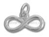 Silver Infinity Symbol Charm