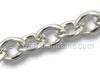 Silver Oval Link