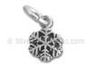 Sterling Silver Small Snowflake Charm