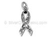 Plain Puzzle Autism Ribbon Pendant