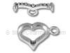 14mm x 19mm Heart Toggle