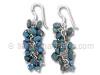 Turquoise Cluster Earrings