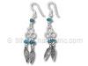 Turquoise Stone Dangle Earrings