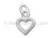 Cutout Heart with Soldered Ring Charm