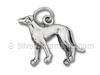 Greyhound Dog Charm