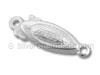 Sterling Silver Oval Clasp