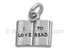 I Love to Read Charm