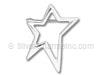 Star Outline Brooch Pin