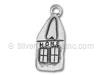 Sterling Silver "Home" House Charm