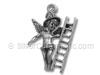 Fireman Angel Charm