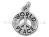 Sterling Silver World Peace Charm