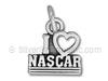 I Love Nascar Charm