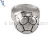Silver Soccer Ring