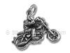 Motorcycle Rider Charm