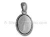 Oval Engraveable Pendant