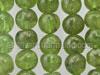 8mm Round Green Garnet Beads