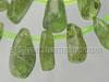 Large Green Garnet Beads
