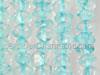 4mm Blue Topaz Button Beads