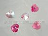Rose Aurore Boreale Heart Crystals