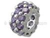 Purple Tanzanite Silver Spacer