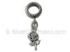 Spacer Bead with Rose
