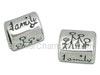 "Family" Silver Spacer Bead