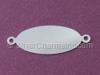 Silver Oval Link Stamping Blank