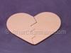 Copper 2 Hearts Stamping Blank