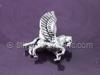 Sterling Silver 3D Pegasus Charm