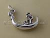 Gondola with Two People Charm