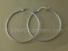 Silver 42mm Hoop Earrings