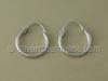 Silver 13mm Hoop Earrings