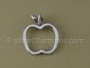 Cutout Apple Charm