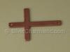 Copper Large Cross Stamping Link