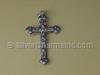 Silver Design Cross Charm/Pendant