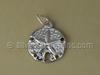 Silver Sand Dollar Charm